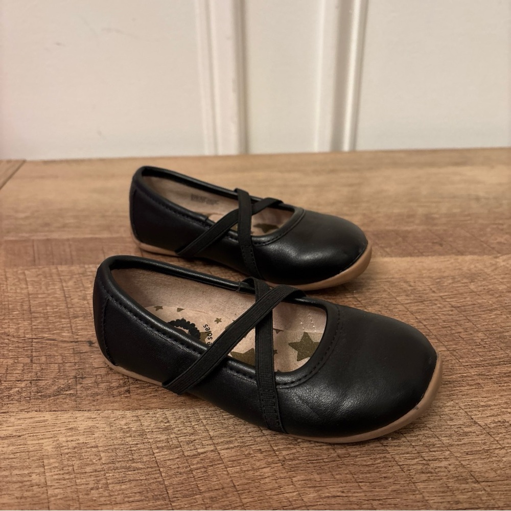 Livie & Luca Aurora Mary Jane Ballet Little Girls size 7 Black - Picture 3 of 7